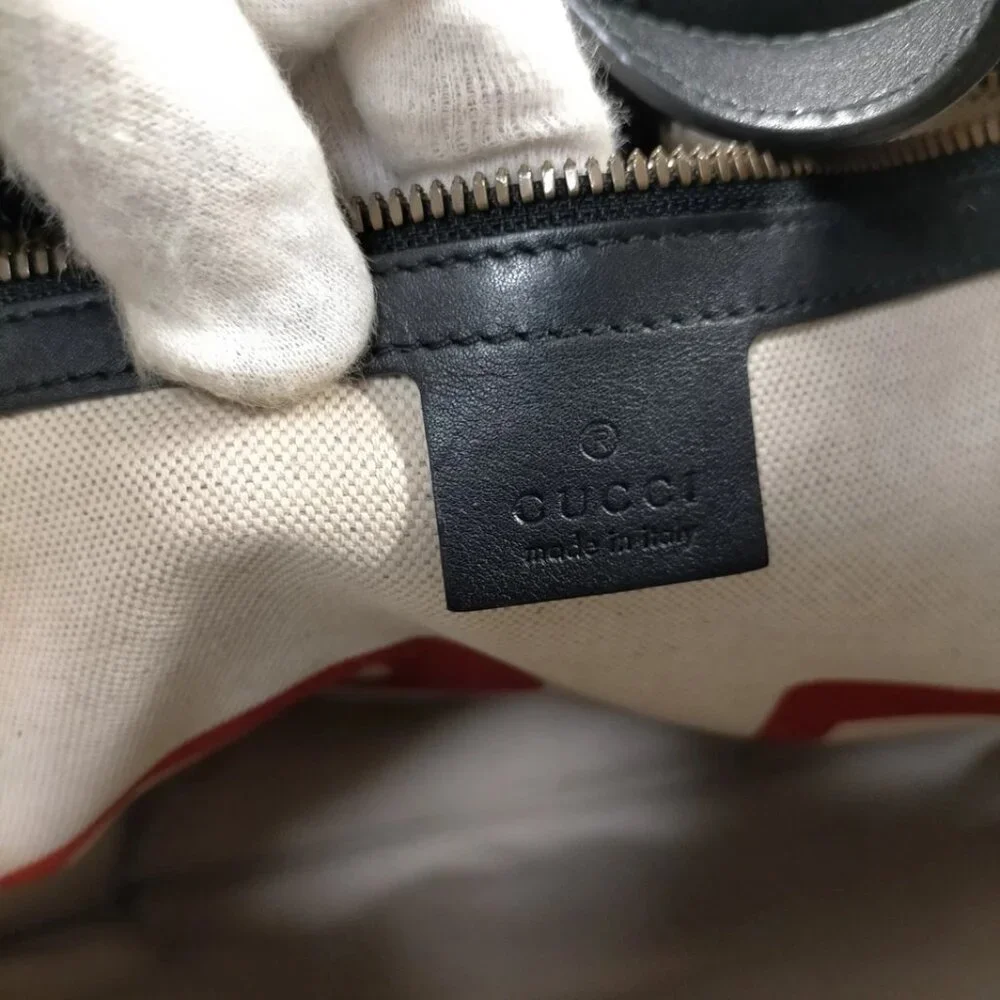 Gucci Hand Bag Brown PVC 749-052925 - Picture 13 of 13